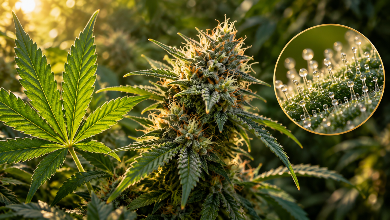 Anatomie du plant de cannabis