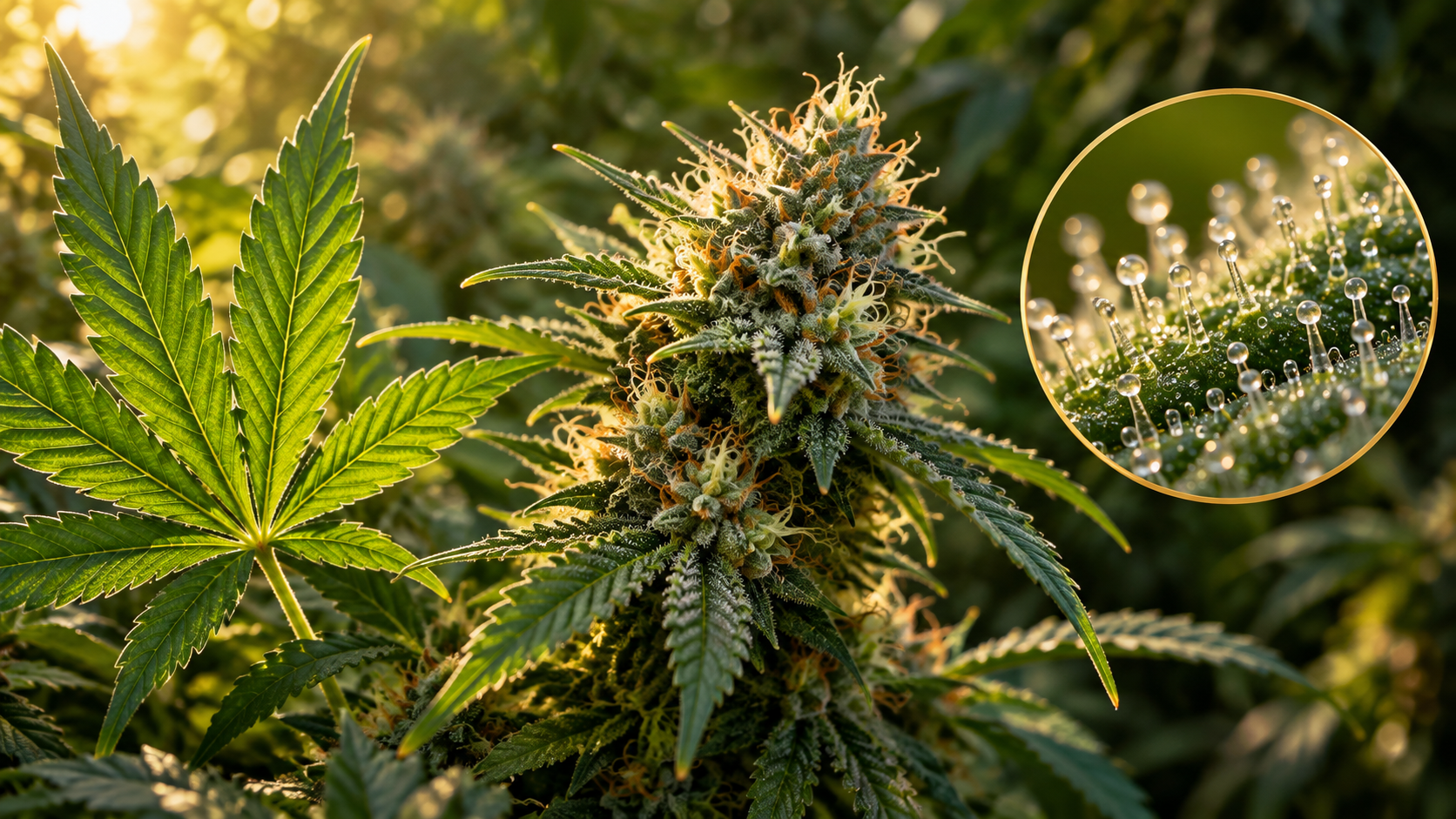 Anatomie du plant de cannabis